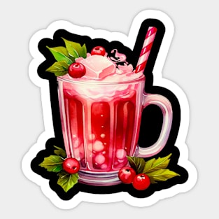 Sweet Juice For Christmas Sticker